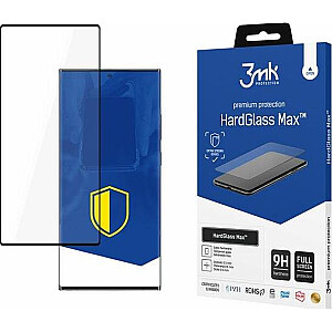3MK Tempered Glass 3MK HardGlass Max Samsung Galaxy S22 Ultra melns