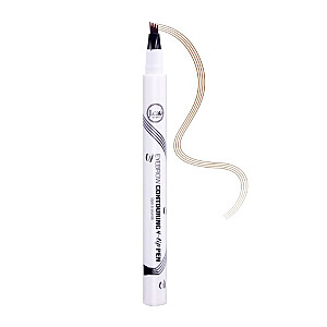 J.CAT BEAUTY Карандаш для контурирования бровей с 4 наконечниками, точный карандаш для стайлинга бровей 101 Топаз 1,5г