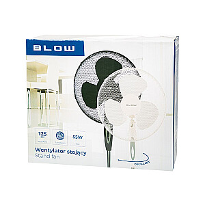 Настольный вентилятор 16"/40 см 55W ЧЕРНЫЙ