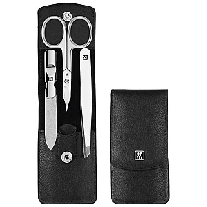 Zwilling Classic Inox Travel Set - Кожаный чехол, 3 предмета - Черный