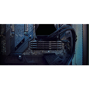 Kingston Technology FURY Beast 128GB 5600MT/s DDR5 CL36 DIMM (2 gabalu komplekts) Melns