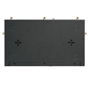 Omada Gigabit Gateway 4G+ Cat6 AX3000 VPN с 4-портовым PoE+ ПОРТ: 1× Gigabit SFP WAN/LAN порт, 1× Gigabit RJ45 WAN порт, 4× Gigabit WAN/LAN