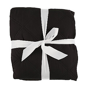 Gultas pārklājs 4Living Bedspread Atlanta 150x250cm melns 620685