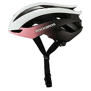 ROCKBROS regulējams velosipēdu ķivere M 55-58 cm Zila-Rozā