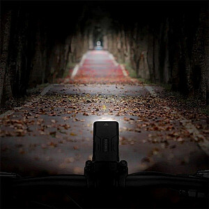 Rockbros velosipēda lampa ar power bank funkciju + USB-C uz USB-A kabeli, 850 lm, melna