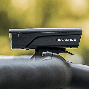 Фара Rockbros для велосипеда + USB-C - USB-A кабель 260 лм Черный