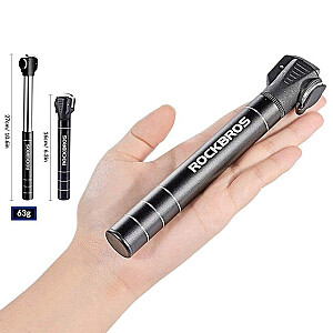 Rockbros JG-1040B Малый велосипедный насос Черный