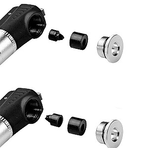 Rockbros JG-1040B Малый велосипедный насос Черный