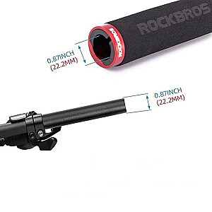 Rockbros BT1001BKRD velosipēdu turētāji sūklis melns