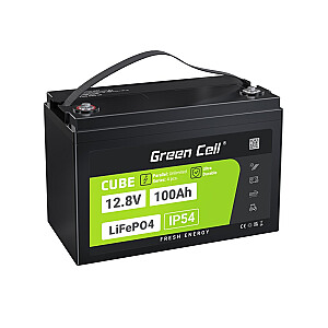 Green Cell LFPGC12V100AH UPS akumulators Litija dzelzs fosfāts (LiFePO4) 12.8 V 100 Ah