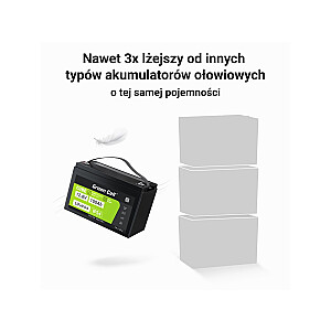 Green Cell LFPGC12V100AH UPS akumulators Litija dzelzs fosfāts (LiFePO4) 12.8 V 100 Ah