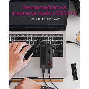 Слот для NVMe SSD IB-DK4072-CU31 10w1