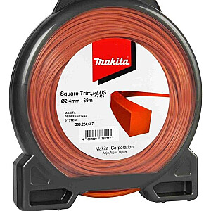 Makita MAKITA NYLON LINE 2.4mm/69mb KVADRĀTS ME-02814