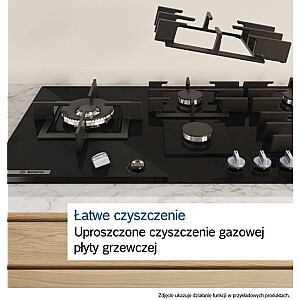 Gāzes plīts PRB3A6I40 