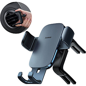Baseus Gravity Car Mount Baseus Metal Age II apaļai resti (pelēks)