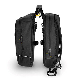 Wozinsky divkāršu velosipēdu soma mugursoma 2in1 30l melna (WBB30BK)