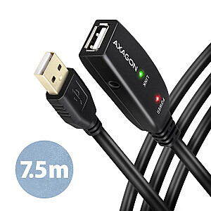 ADR-207 USB 2.0 A-M -> A-F активный удлинитель/усилитель 7.5м