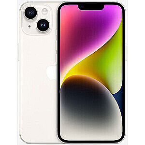 Apple iPhone 14 256GB Starlight Prece no ekspozīcijas  Garantija 1gads