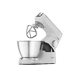 Кухонный комбайн Kenwood KVC65.001WH 1200 Вт 5 л Нержавеющая сталь, белый Встроенные весы