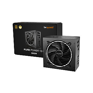 be quiet! Pure Power 13 M | 550W barošanas bloks 20+4 pin ATX ATX melns