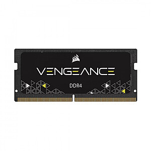 Corsair DDR4 - 16GB - 3200 - CL - 22 - Viens komplekts - Vengeance, melns