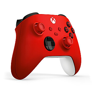 Microsoft Xbox bezvadu kontrolieris sarkans Bluetooth/USB spēļu vadība analoga / digitāla Xbox, Xbox One, Xbox Series S, Xbox Series X