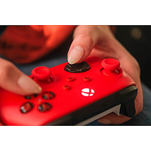 Microsoft Xbox bezvadu kontrolieris sarkans Bluetooth/USB spēļu vadība analoga / digitāla Xbox, Xbox One, Xbox Series S, Xbox Series X