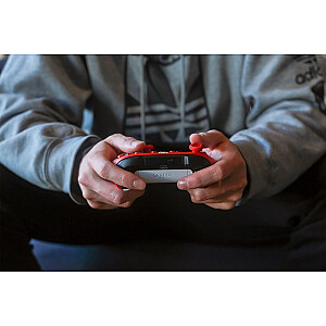 Microsoft Xbox bezvadu kontrolieris sarkans Bluetooth/USB spēļu vadība analoga / digitāla Xbox, Xbox One, Xbox Series S, Xbox Series X