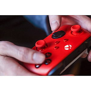 Microsoft Xbox bezvadu kontrolieris sarkans Bluetooth/USB spēļu vadība analoga / digitāla Xbox, Xbox One, Xbox Series S, Xbox Series X