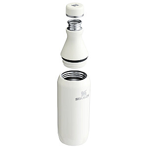Termopudele The All Day Slim Bottle 0,35L glancētā krēmkrāsā