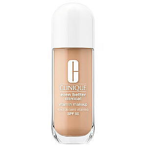 CLINIQUE Clinique Even Better Clinical Vitamin Makeup SPF50 тональный крем для лица с SPF50 1 Light Medium Cool 30ml