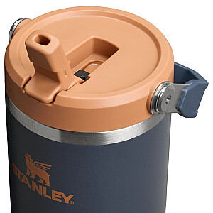 Termokrūze ar salmiņu The IceFlow Flip Straw 2.0 Tumbler 0,89L pelēka