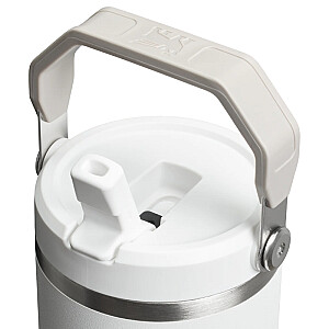 Termokrūze ar salmiņu The IceFlow Flip Straw 2.0 Tumbler 0,89L balta