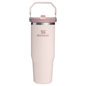 Термокружка с трубочкой The IceFlow Flip Straw 2.0 Tumbler 0.89L светло-розовая