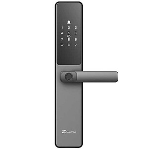 Viedā durvju slēdzene EZVIZ, IP65, Wi-Fi 2,4GHz, parole, RFID, pirkstu nospiedumi