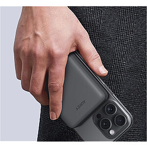 PB-MS04 Pelēks Qi2 PowerBank | 10000mAh | 20W | MagSafe PD