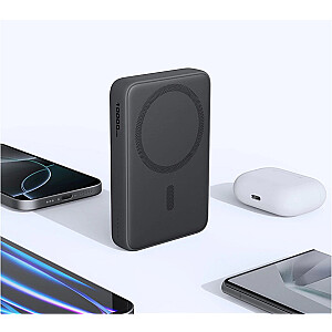 PB-MS04 Pelēks Qi2 PowerBank | 10000mAh | 20W | MagSafe PD