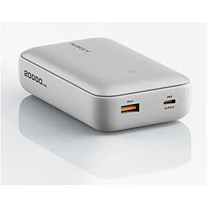 PB-Y57 Baltais Mini PowerBank | 20000mAh | 22.5W | 2xUSB | PD 3.0 QC 3.0 LED