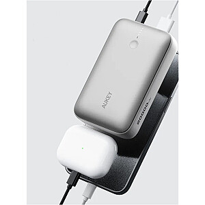 PB-Y57 Baltais Mini PowerBank | 20000mAh | 22.5W | 2xUSB | PD 3.0 QC 3.0 LED
