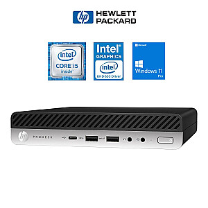 HP 600 G5 Desktop Mini i5-9500T 16GB 128SSD M.2 NVME WIN11Pro