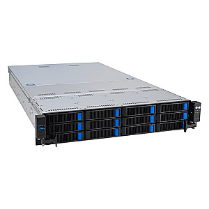 Asus Rack Platform (2U) RS521A-E12-RS12U AMD Epyc 9005/9004 (12x NVMe/SATA HS, 2xM.2, 2x1Gbe, IPMI, 1+1 1600W)
