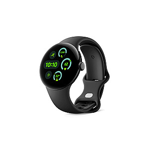 Google Pixel Watch 3 AMOLED 41 мм Цифровой сенсорный экран Черный Wi-Fi GPS (спутниковый)