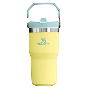 Термокружка с трубочкой The IceFlow Flip Straw 2.0 Tumbler 0,6 л помело желто-зеленый