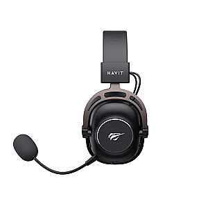Havit H2002YG - 2.4G spēļu austiņas (melna un okera)