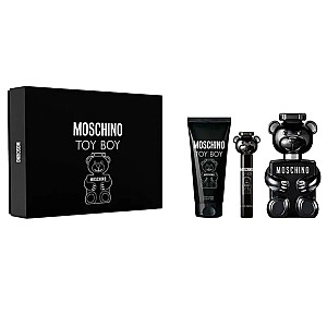 SET MOSCHINO Toy Boy EDP smidzinātājs 100ml + DUŠAS ŽELIJA 100ml + EDP smidzinātājs 10ml