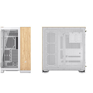 Corsair CC-9011284-WW datora korpuss Midi Tower Bambuss, Balts