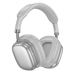 Hoco W52 Plus Tone austiņas Iekļautas bezvadu Bluetooth sudraba