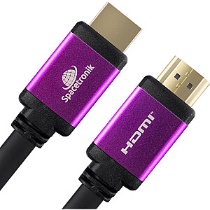 Spacetronik HDMI - HDMI kabelis 1.5m melns (5903031025521)