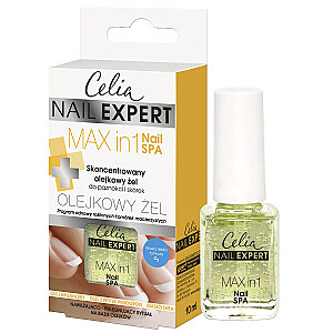 CELIA Nail Expert Max in 1 Nail SPA koncentrēts eļļas gēls nagiem un kutikulām 10ml