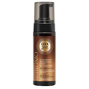 DAX Kokomo Extra Bronze бронзирующая пена для лица и тела 160ml